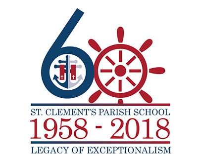 St. Clement's 60th anniversary logo