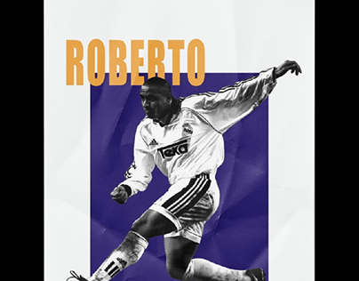 Football Posters: Roberto Carlos