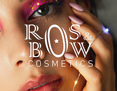 Ros and Bow Cosmetics Branding