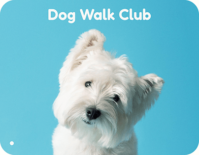 Dog Walk Club / Mobile App concept