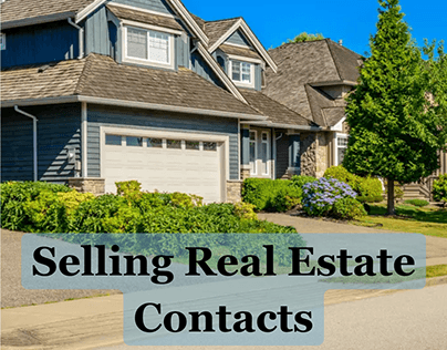 Selling Real Estate Contacts