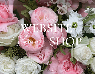 Flower shop website | Дизайн сайта магазина цветов
