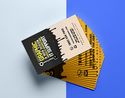 Personal Business Card Mockup