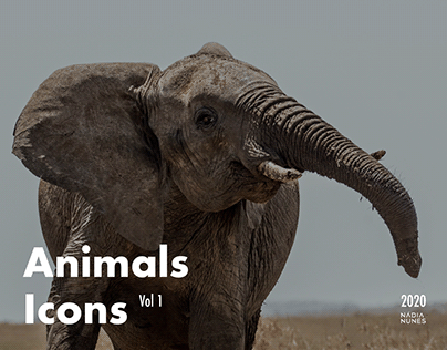 Animals Icons Volume 1 - Elephant