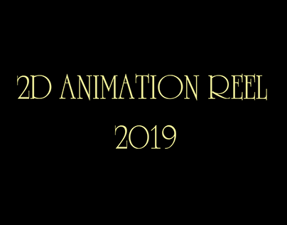 2D Animation reel 2019