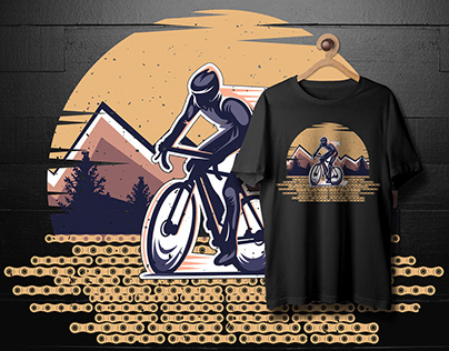 Bicycle T-Shirt Design | Bicycle Shirt Design | T-shirt