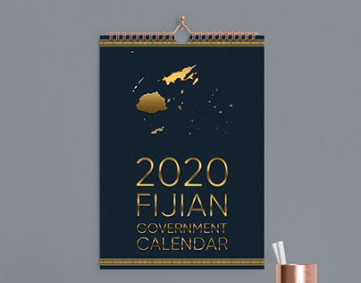 2020 Fijian Government Calendar Cover