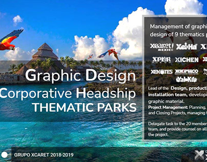 THEMATIC PARKS - GRAPHIC DESIGN HEADSHIP