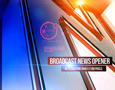 Broadcast News Opener 4K