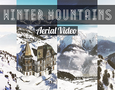 Winter Mountains - Aerial Views