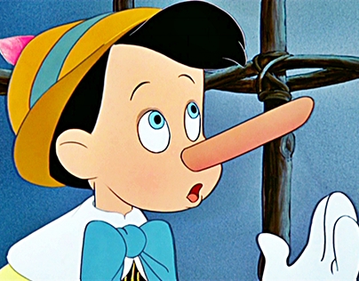 technologie: neus van Pinokkio