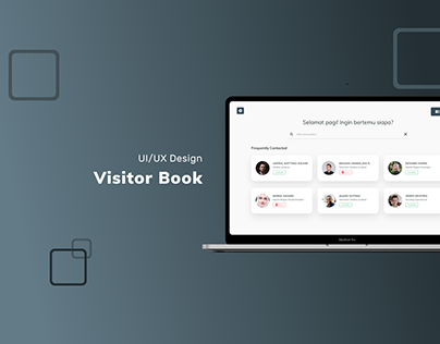 UI/UX Design | Visitor Book