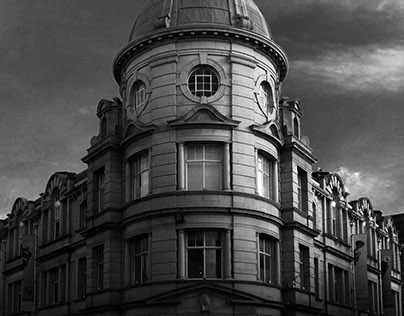 Aberdeen in black and white