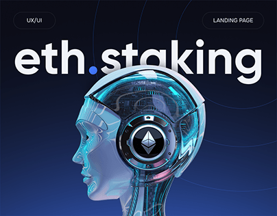 ETH Staking/ Crypto Landing page