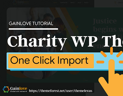 Gainlove WP theme | Charity & Nonprofit WordPress Theme