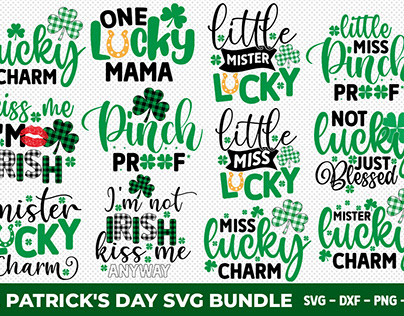 St Patrick's Day SVG Bundle - 20 Designs