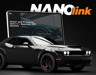 Nanolink Web Landing Page | UI/UX