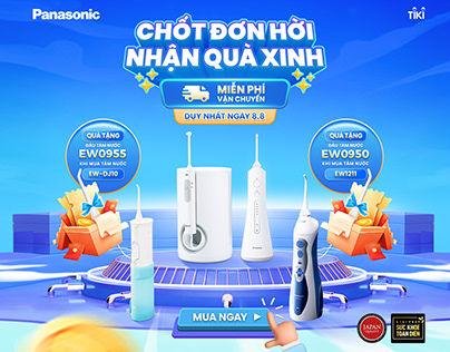 Panasonic Oral X Tiki | Sale campaign visual