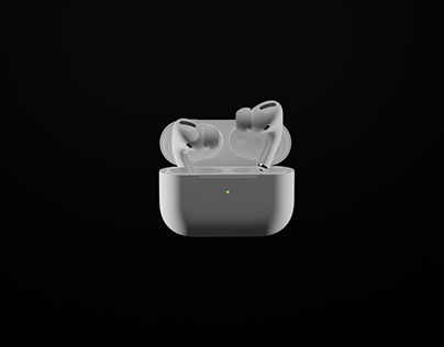 airpods pro 3d model