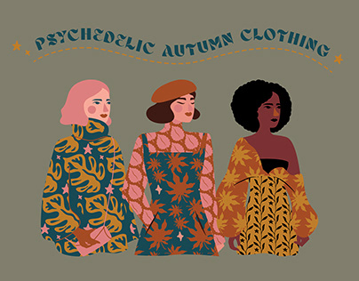 Psychedelic Autumn Clothing