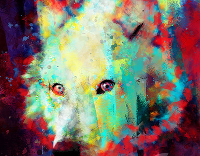 Wolf in Colors