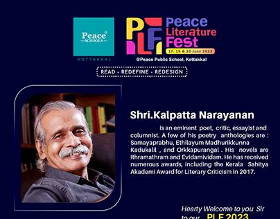 PLF Peace LIterature Fest