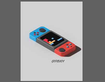 Nintendo Switch 101 3D design