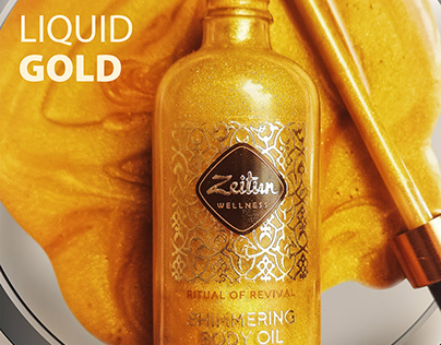 Zeitun shimmering body oil