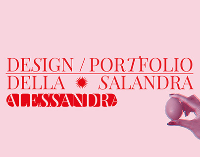 Product Design Portoflio - Alessandra Della Salandra