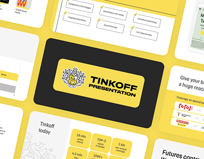 Presentation template. Tinkoff bank