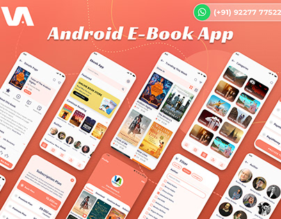 Android EBook App | Book Reading App | VIAVIWEB