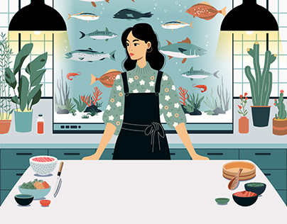 Sushi Zen by Julia Mai