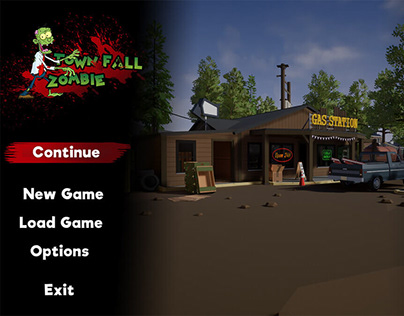 Town Fall Zombie GUI