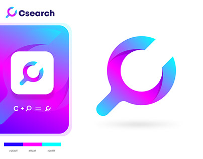 Csearch | C lettermark logo