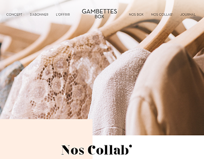 Gambettes Box - Collaborations page