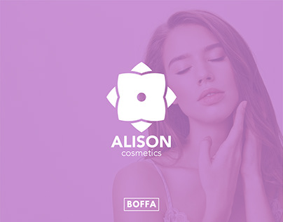 Alison Cosmetics Logo Design