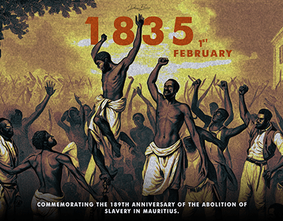 Commemorating the Abolition of Slavery in Mauritius.