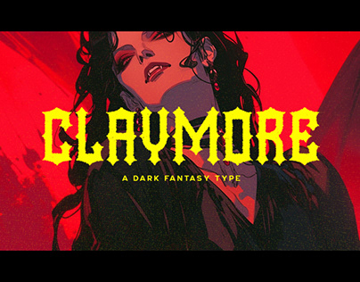 Claymore Typeface