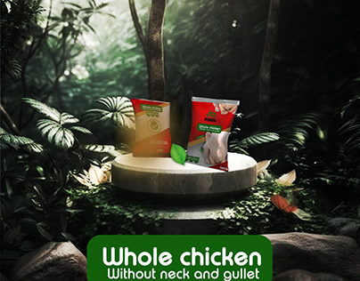 fresh chicken package design