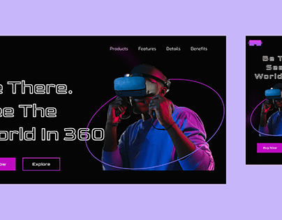 VR Landing Page