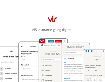 VÍS Insurance - Report all incidents (2018)