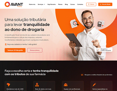 Project thumbnail - Avant Fiscal | Site Redesign