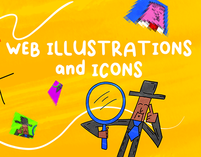 Website Illustrations and Icons