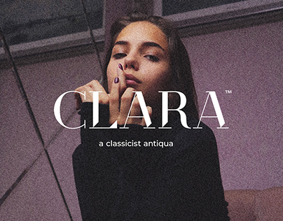 Clara Antiqua | Typeface
