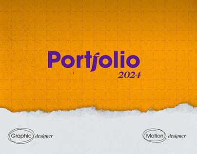 PORTFOLIO 2024 | Graphiste & Motion Designer