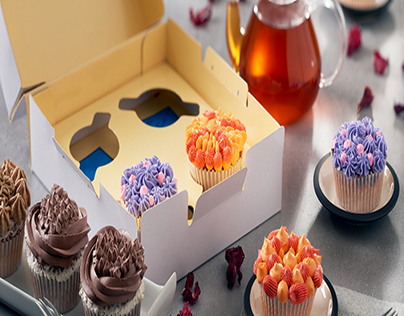 HOW TO MAKE CUPCAKE BOXES OUT OF CARDSTOCK