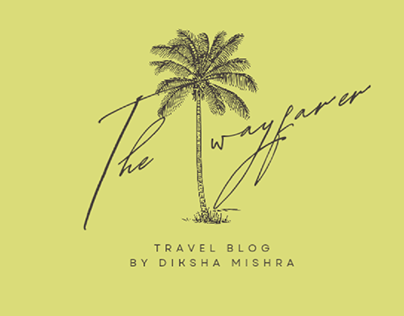 Travel blog logo design