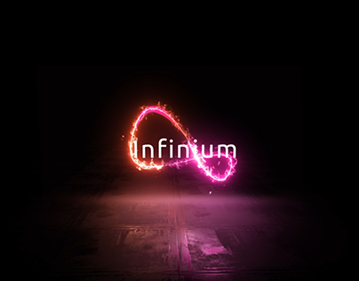 Infinium Logo animation SciFi Concept