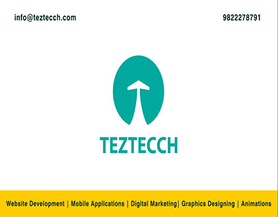 Teztecch Logo Reveal Packman