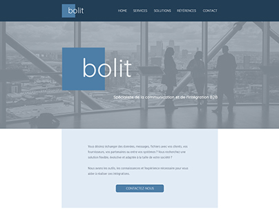 Bolit | Refonte site web